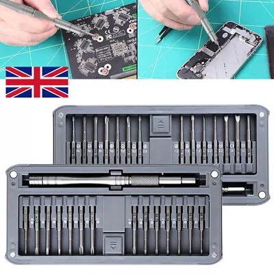 30 In 1 Precision Screwdriver Set PC Computer Phone Electronics Repair Tool Kits • £8.35