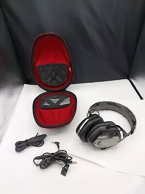 $65.55 • Buy Genuine V-Moda Crossfade LP Black Over-Ear Headphones W/Case HEADBAND PEELING 