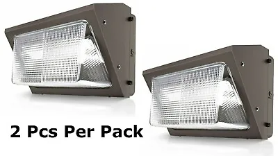 2-Pack 60Watt LED Wall Pack Light 11600 Lm 5000K Replace 400HID -UL DLC-Outdoor • $120