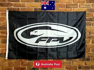 $34.95 • Buy Ford FPV Flag Black Edition Banner Falcon Mustang GT Racing Collectable Mancave 