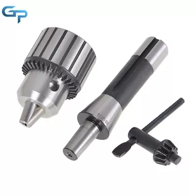 1/8 - 5/8  Heavy Duty Keyed Drill Chuck With R8 Shank & Key In Prime Quality US • $26.68