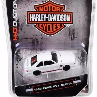 Maisto 1:64 Harley Davidson 1993 Ford Svt Cobra White Brand New Factory Sealed!! • $10.99