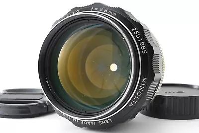 [NEAR MINT] Minolta MC Rokkor PG 58mm F/1.2 MF Prime Lens SR MD Mount From JAPAN • $369.99