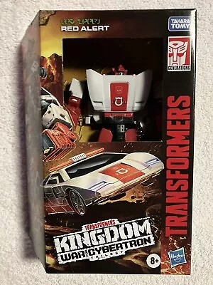 Transformers War For Cybertron Trilogy Kingdom Walgreens Excl Red Alert DMG Box • $21.65