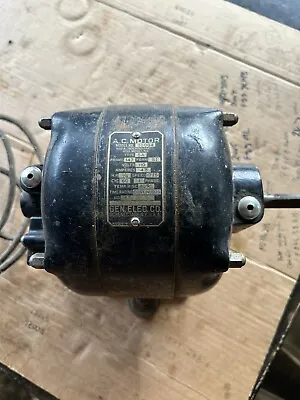 Early GE Electric Motor Model 20004 1/4hp 1725rpm Vintage General Runs K563 Base • $140