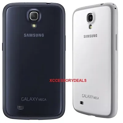 Genuine Samsung Back Case Galaxy MEGA 6.3 GT I9200 Smart Phone Cover Skin Gel • £4.49