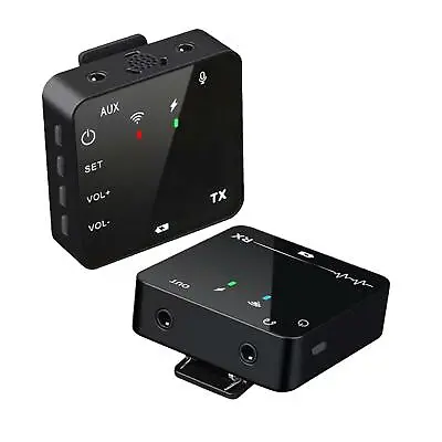 Wireless Lavalier Microphone 50M Range For Video Recording DSLR Camera • $58.45