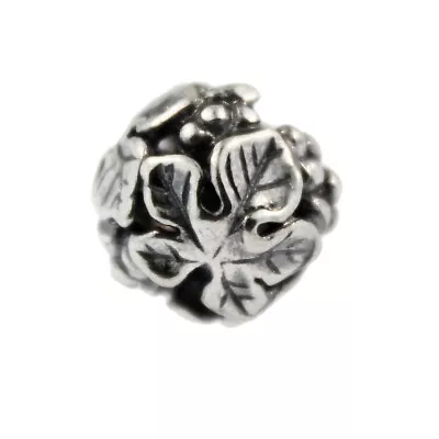 Authentic Trollbeads Sterling Silver 11329 Wine Harvest Silver :1 • $20.50