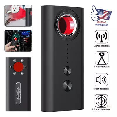 Anti Spy RF Detector Hidden Camera Finder Bug GPS Wireless Signal Alarm Scanner. • $16.59