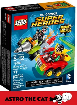 LEGO Marvel Super Heroes 76062 Mighty Micros: Robin Vs. Bane - Brand New • $29