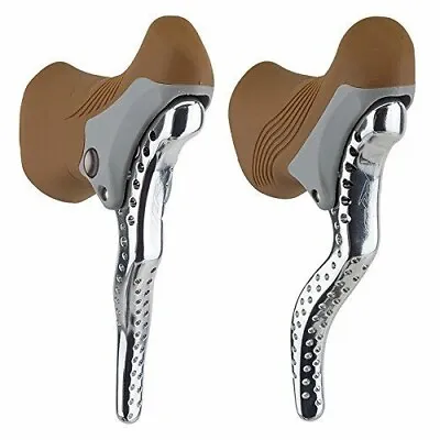 TRP RRL SR Retro Brake ROAD BIKE Lever Set SILVER Cycling • $88.99