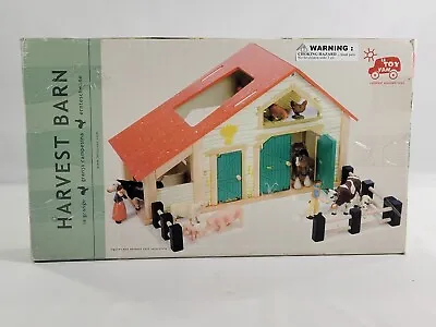 $76.46 • Buy Le Toy Van - Educational Toy Colorful Wooden Farm Harvest Barn Playset NOB Rare!