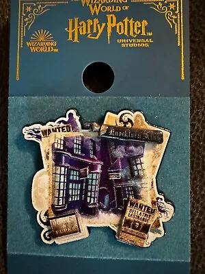 Universal Studios Wizarding World Of Harry Potter Raised Diagon Alley Pin • $17.99