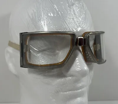 Vintage Motorcycle Goggles Pilot Goggles Safety Goggles • $100