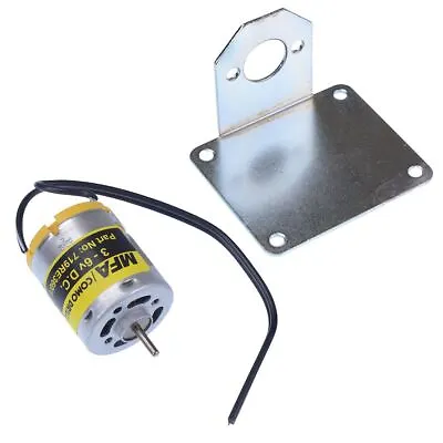 MFA 719RE-360/1 3-6V 3 Pole DC Motor 10450RPM + Bracket • £10.99