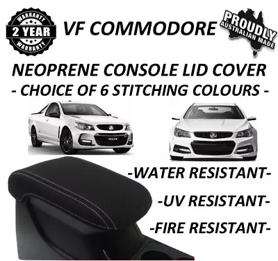 Holden Commodore Vf Neoprene Console Lid Cover (wetsuit Fabric ) 2013 - Current • $46.90