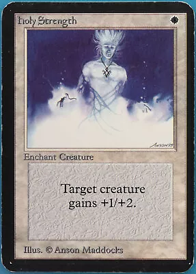 Holy Strength Alpha PLD White Common MAGIC GATHERING CARD (ID# 455774) ABUGames • $11.61