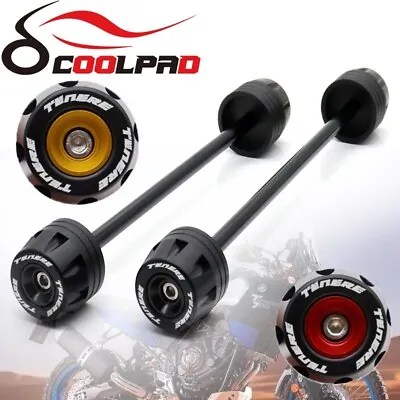 Front Rear Wheel Fork Slider Protector For YAMAHA TENERE 700 RALLY/World Raid • $35.09