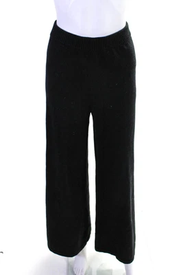 $59.99 • Buy Staud Womens Cotton Black Stretch High Waisted Wide Leg Knit Pants Size XS