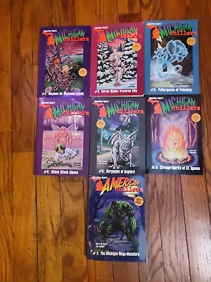 Lot (Books 1-6) Michigan Chillers And #1 American Chillers All Signed By Author • $28