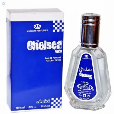 Chelsea Man 50ml EDP Al Rehab Spray Traditional Arabian Pocket GYM BAG  • £8.95