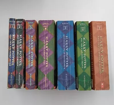 Harry Potter Complete Book Set 1-7 Soft Cover Paperback Lot SC PB • $26.99