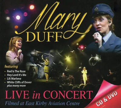Mary Duff : Live In Concert CD Album With DVD 2 Discs (2018) Fast And FREE P & P • £11.99