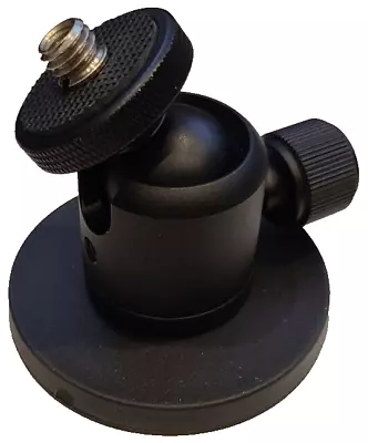 Magnet & Swivel Ball Head 66mm 3/8-16  Male Thd For Cameras Lights Microphones • $21