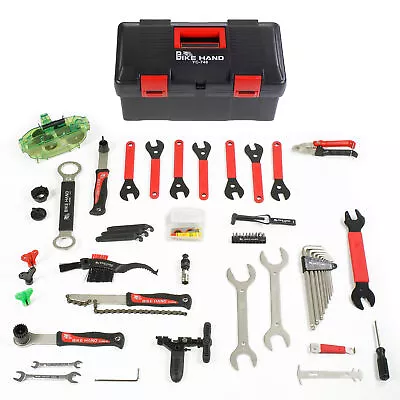 BIKEHAND Complete 37 Piece Bike Bicycle Repair Tools Tool Kit Set • $189.98