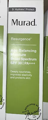 Murad Age-Balancing Moisture  SPF 30 PA+++ 1.7 Fl Oz Exp-2025 • $35