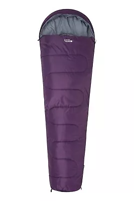 Mountain Warehouse Basecamp 250 Mummy Sleeping Bag 2 Seasons Insulated 5-15°C • £31.98