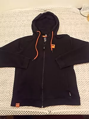 KTM Motorcycle Zip Hoodie Adult Size M Black Sweatshirt Motocross Ready To Race • $24.99