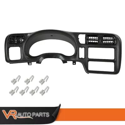 Fit For 98 - 04 Chevy Blazer Jimmy Sonoma S10 Dash Trim Bezel Cover Black New • $109.88