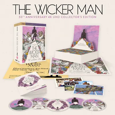 The Wicker Man 50th Anniversary Collector's Edition [15] 4K UHD Box Set • £59.99
