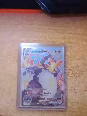 Pokémon TCG Charizard VMAX Shining Fates Sv107/Sv122 Holo Shiny Holo Rare • $85