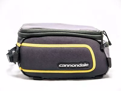 ⭐ Cannondale Rear Bike Rack Bag Saddle Grey Cycling Softgoods By Knog ⭐ • $29.99