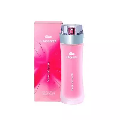 Lacoste Love Of Pink Eau De Toilette 50ml Spray Damage Box • £28