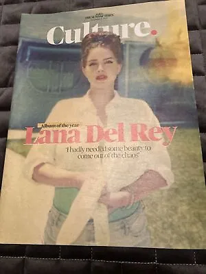 SUNDAY TIMES  CULTURE  MAGAZINE   3 DECEMBER  2023   LANA DEL REY - Free Postage • £19.95