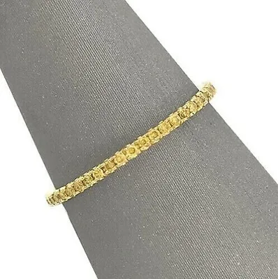 2Ct Lab-Created Yellow Sapphire Full Eternity Wedding Band14K Yellow Gold Plated • $90.99