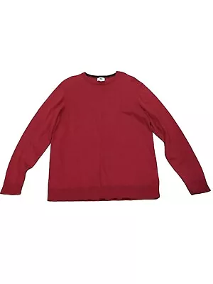 Old Navy Long Sleeve Pullover Men’s Size XLT Tall Red Lightweight Sweater EUC • $12