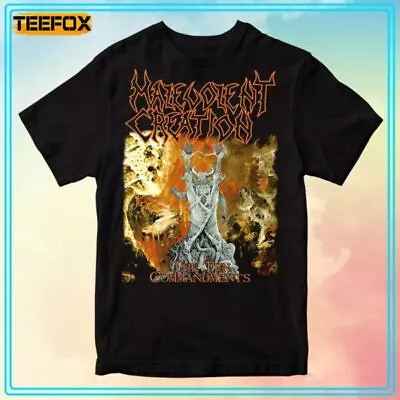 Malevolent Creation The Ten Commandments 1991 T-Shirt S-5XL • $22.99