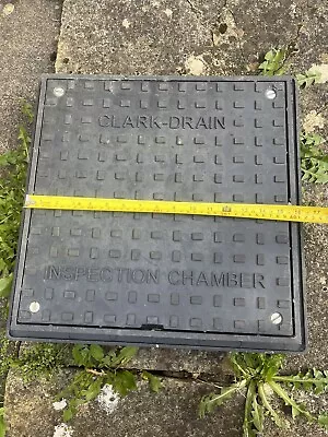 Clark Drain  Cd300 Solid Top Square Manhole Cover & Frame For 320mm Riser  • £15