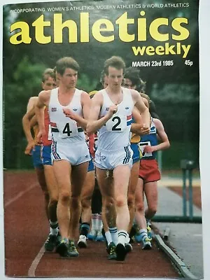 £3.99 • Buy Athletics Weekly Magazine. March 23rd 1985.