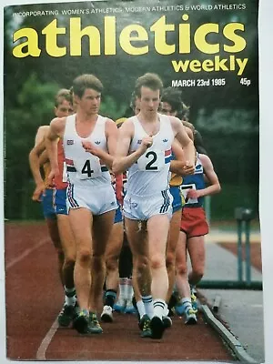 £3.99 • Buy Athletics Weekly Magazine. March 23rd 1985.