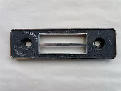 Vintage VW  SAPPHIRE IX   Radio Faceplate Beetle BUS GHIA Bug  1960’s.  Metal • $28