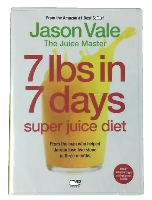 £8.41 • Buy Jason Vale The Juice Master 7 Lbs In 7 Days Super Juice Diet DVD
