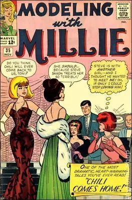 Modeling With Millie #35 VG 4.0 1964 Stock Image Low Grade • $10.50