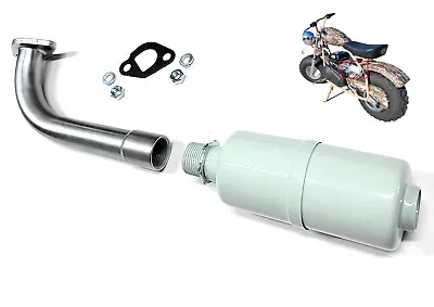 Exhaust With Muffler For: Coleman Powersports CT200U 196cc/6.5HP Gas Mini Bike. • $36.80