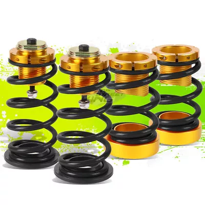 Black Springs 1 -4  Suspension Coilover Kit Replacement For 06-11 Honda Civic • $68