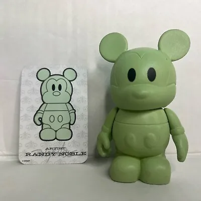 DISNEY Park Vinylmation 3  Set 1 Urban Glow In The Dark Mickey Mouse With Card  • $13.50